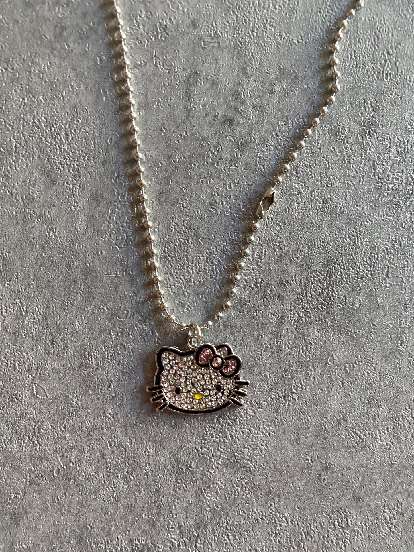 Necklace , Hello kitty bling necklace