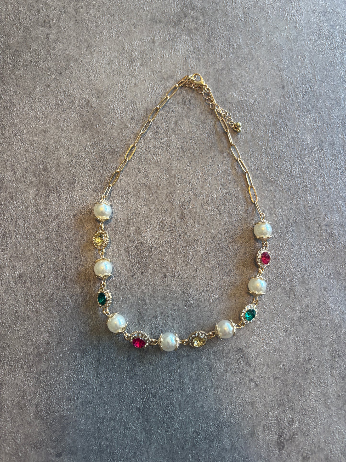 Bundle , gold pearl cross jewerly set