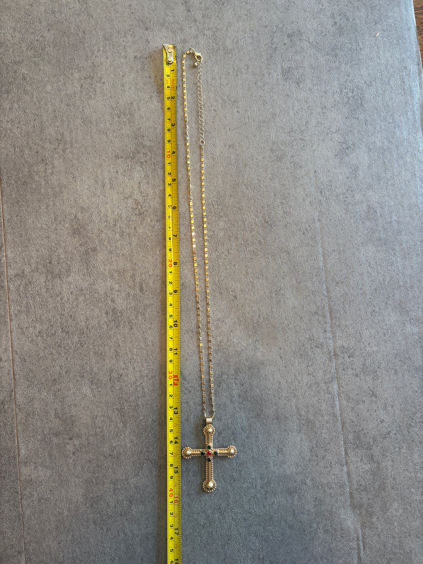 Bundle , gold pearl cross jewerly set