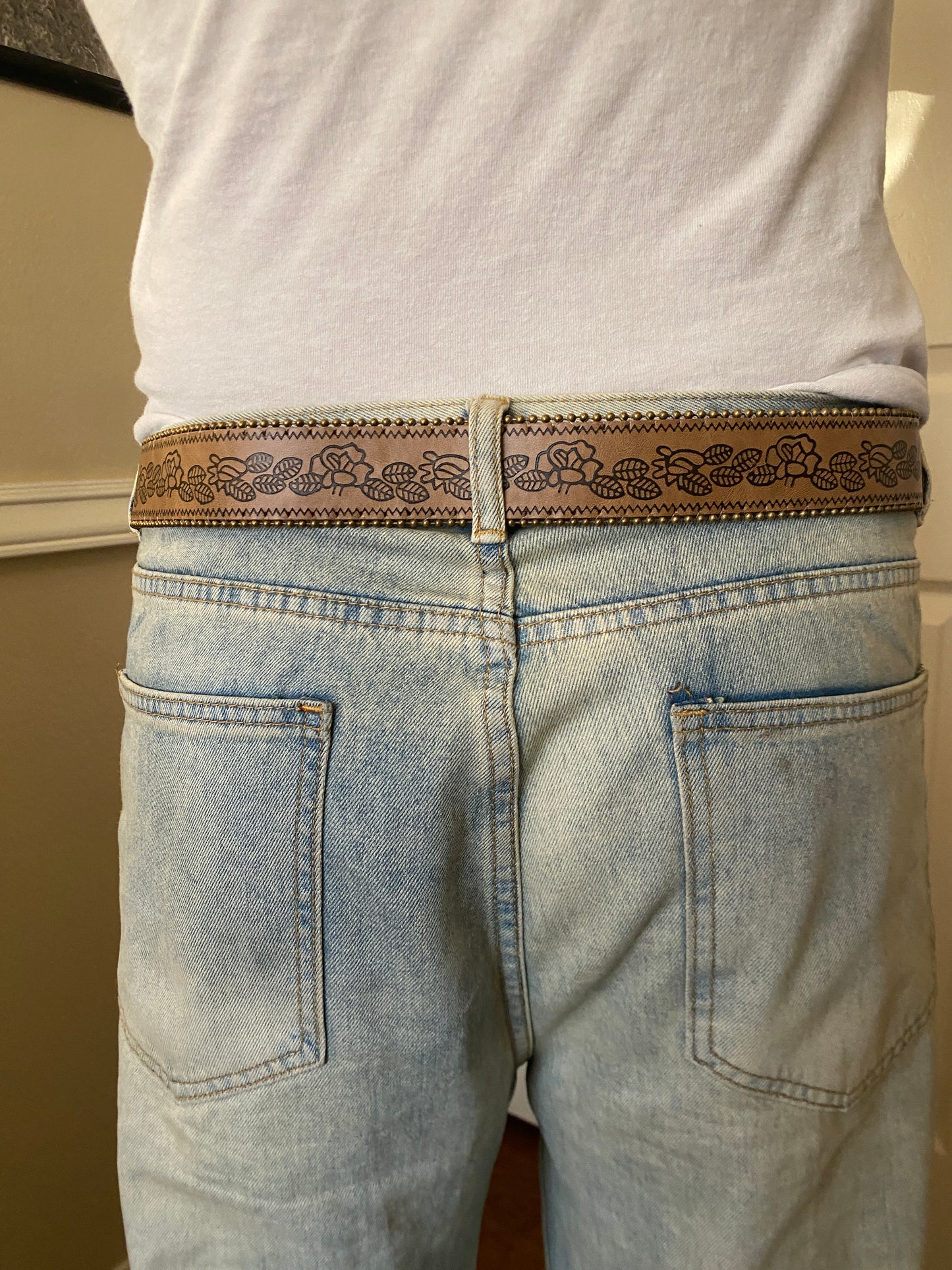 Belt, Western style cowboy belt