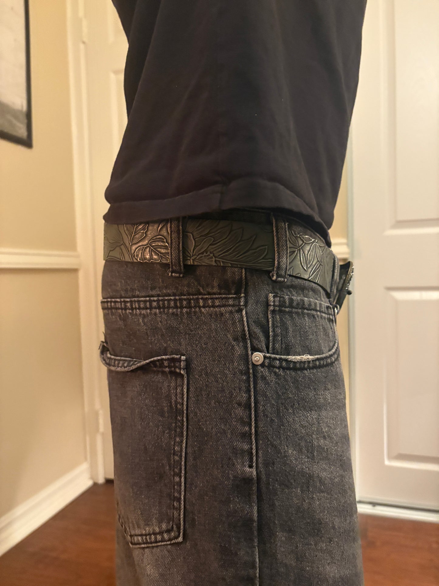 Belt , dark green forest belt