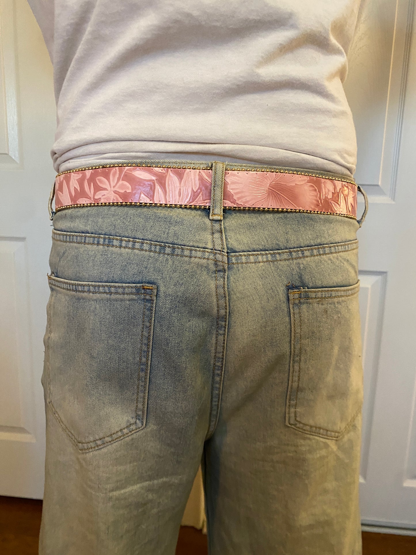 Belt,  hawaiin hibiscus flower belt