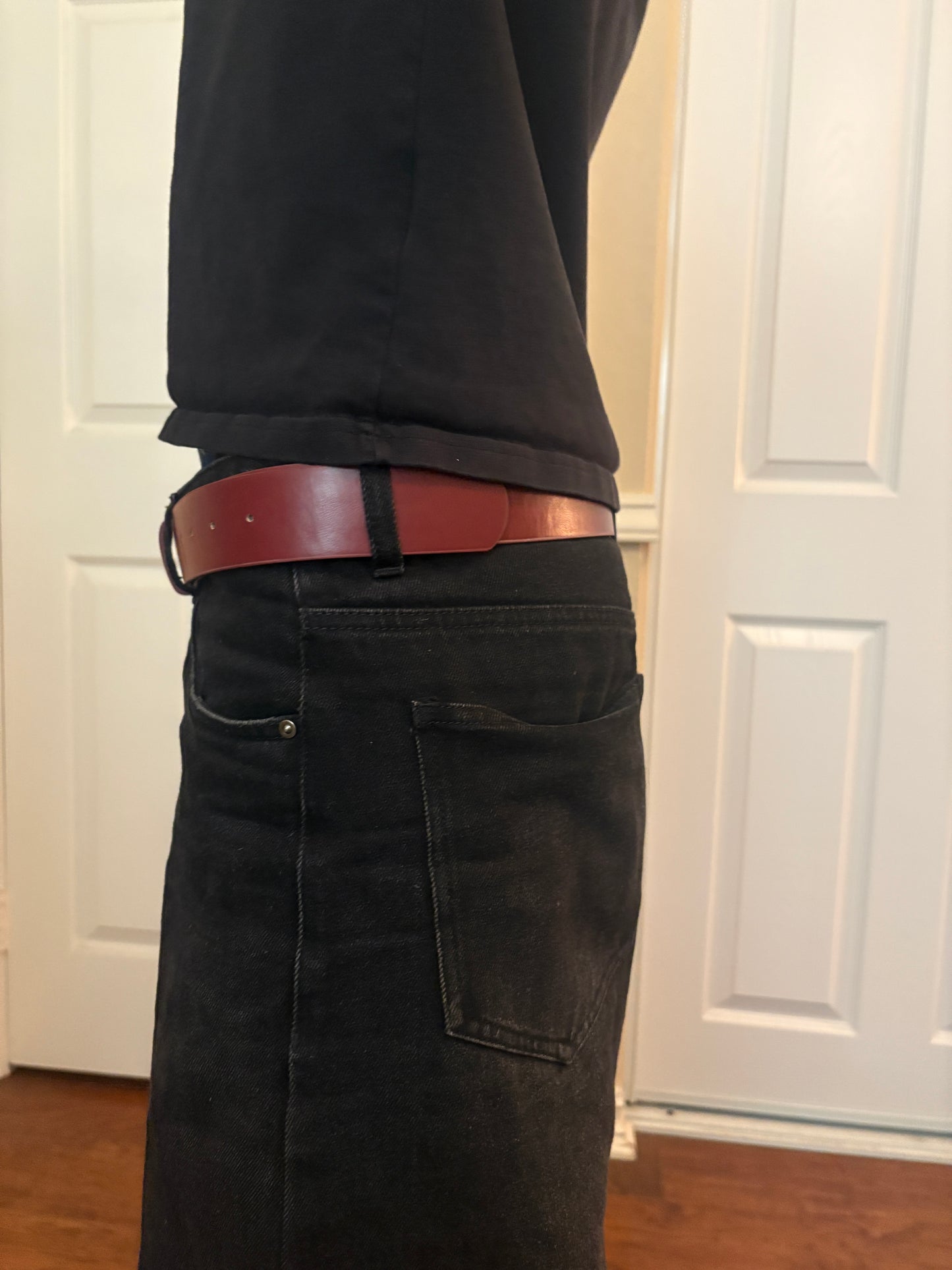 Belt , “ wine “ red belt