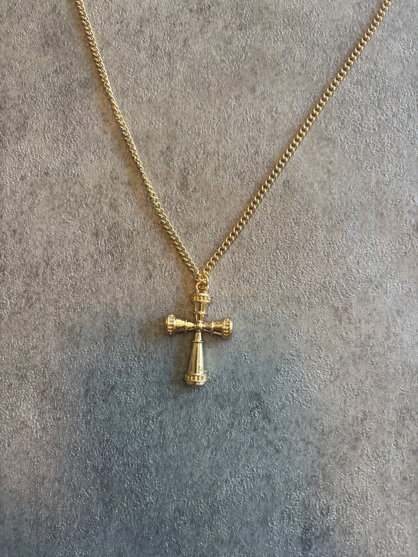 Bundle , gold pearl cross jewerly set
