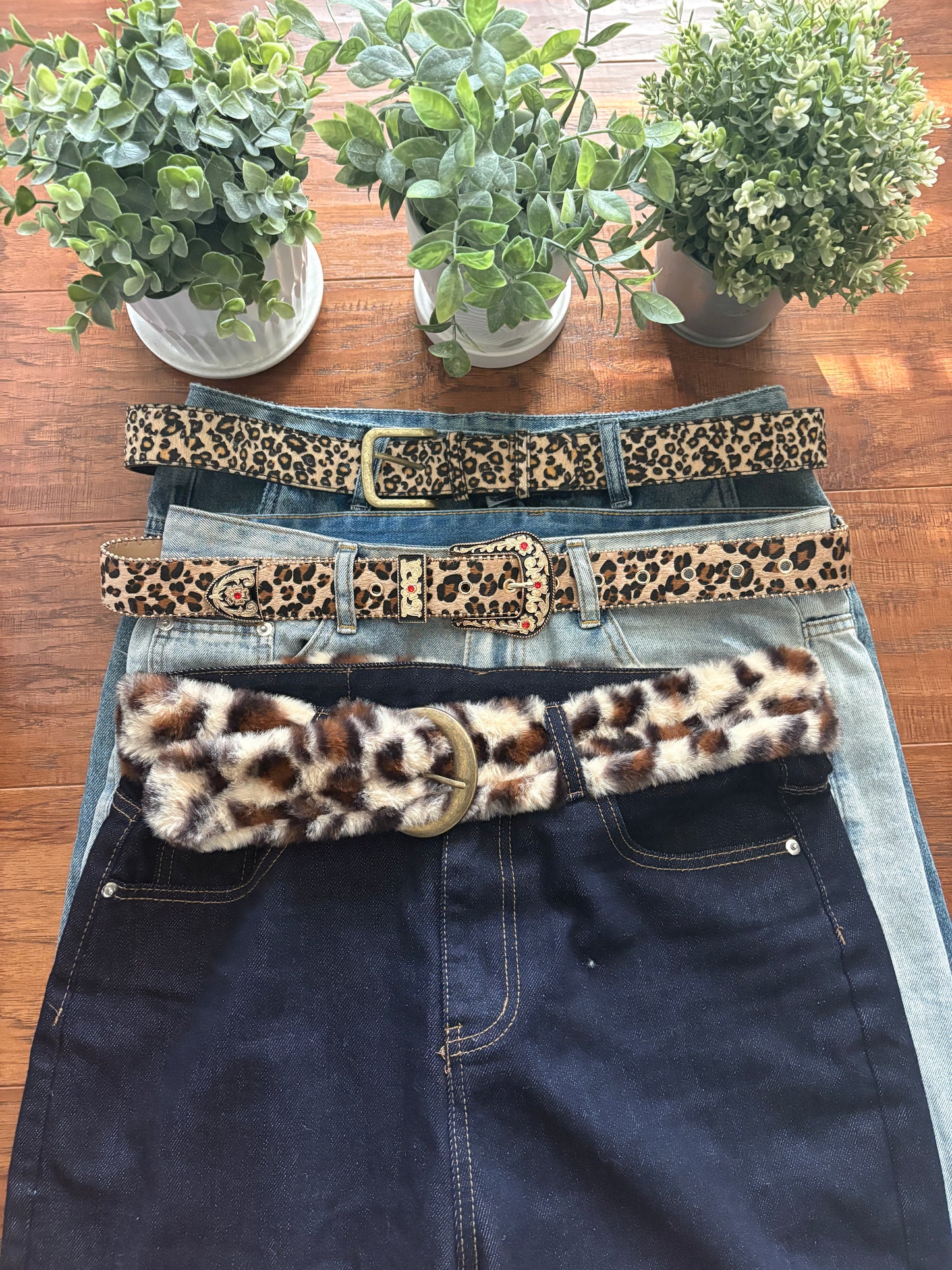 Belt, cheetah print belt gold buckle